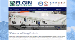 Desktop Screenshot of miningcontrols.com